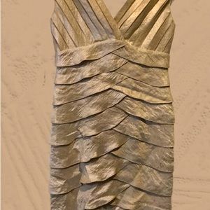 Adrianna Papell Cocktail Dress - Champagne